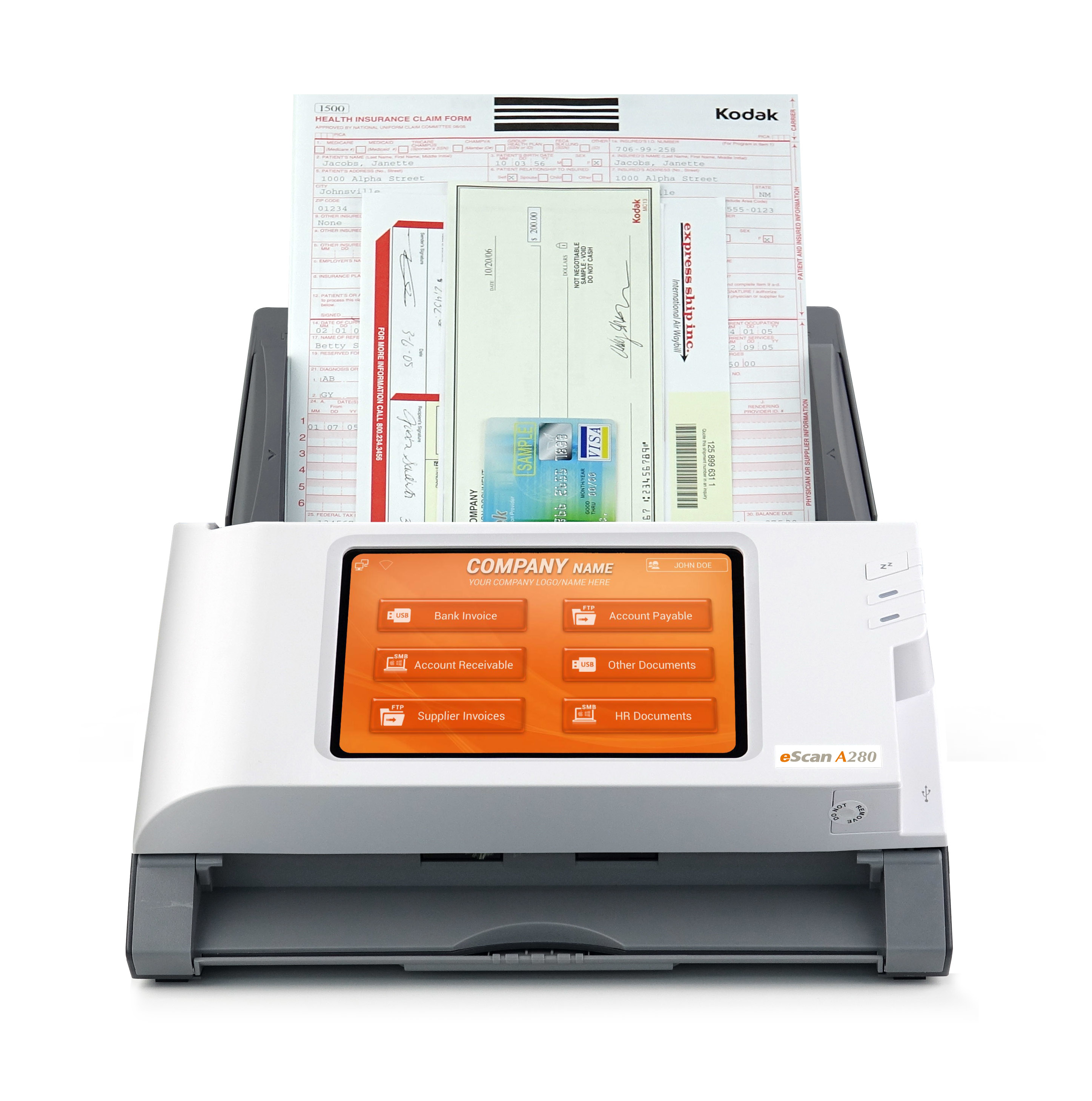 Plustek eScan A 280 Enterprise 723befb24768b4741c3b07d464832a2b0098345b