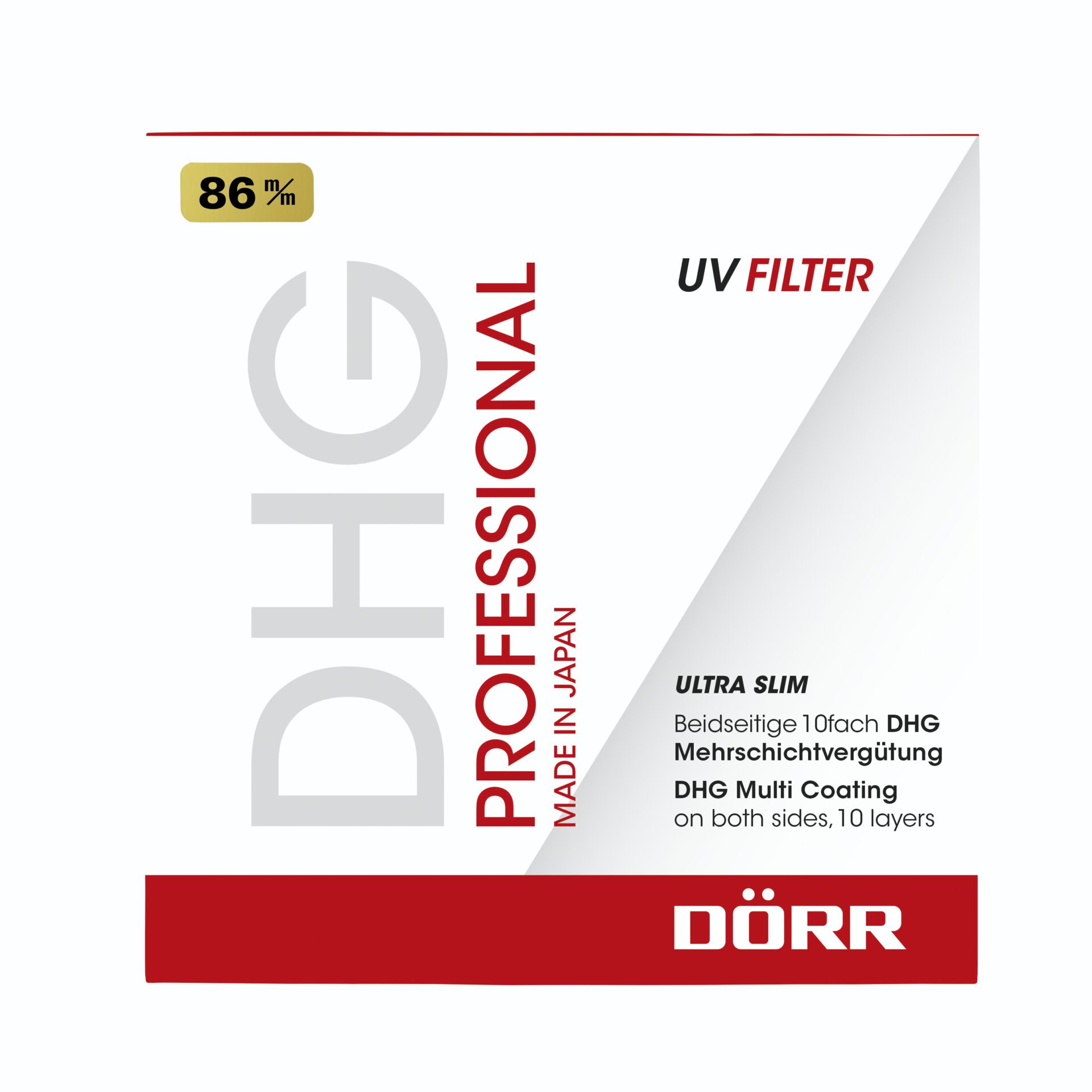 Dörr DHG  UV Filter 86mm 316086 835452_04