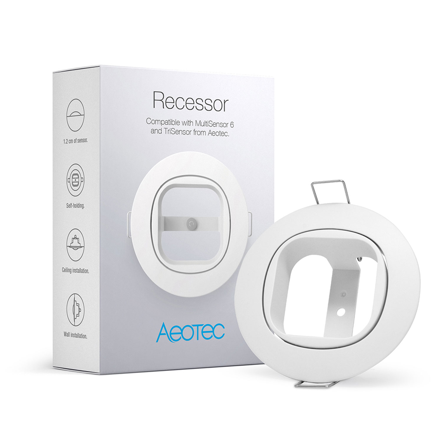 Aeotec Recessor für MultiSensor 6, MultiSensor 7 or TriSensor Aeotec Recessor für MultiSensor 6, MultiSensor 7 or TriSensor