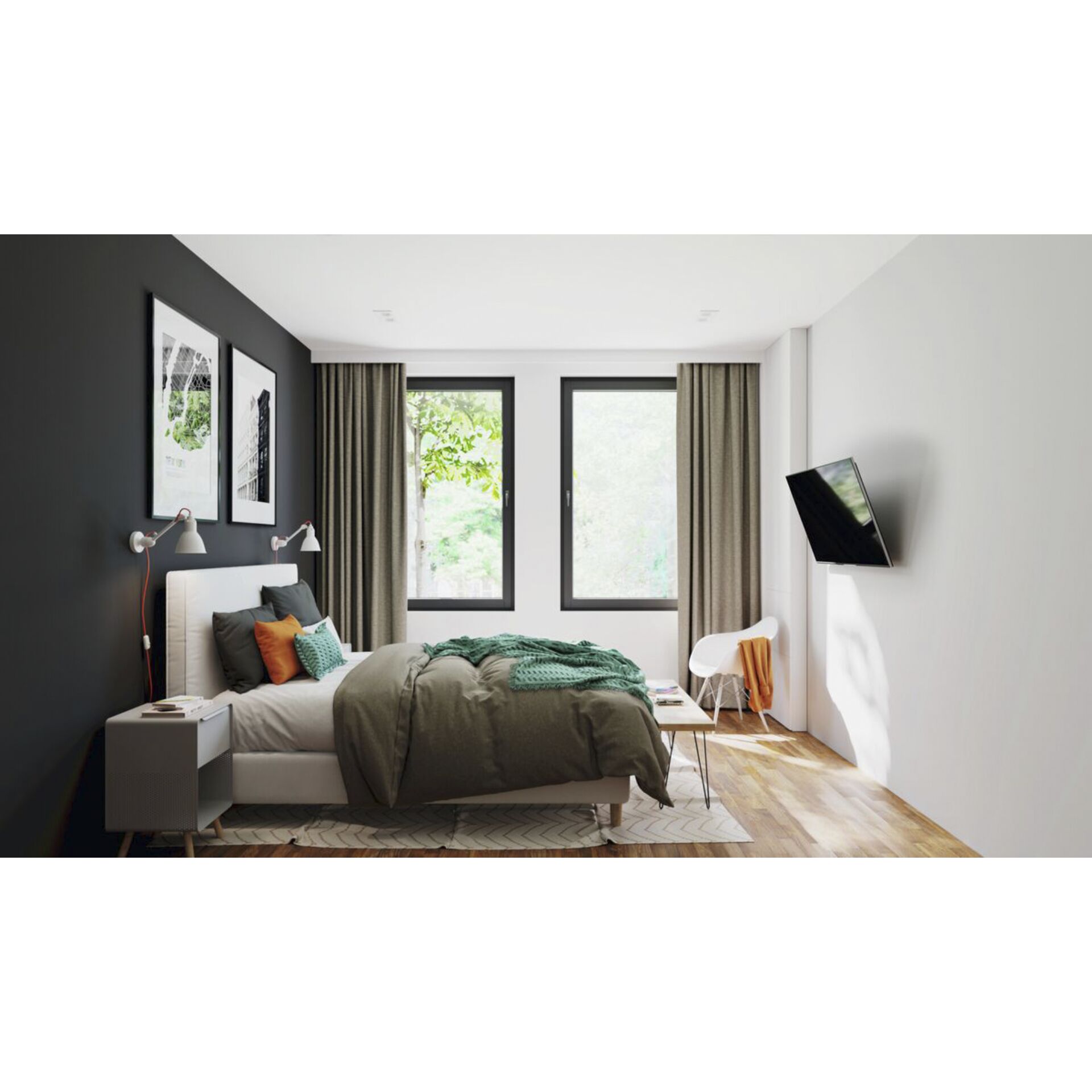 Vogels COMFORT TVM 3215 schwarz Tilt Small Wandhalterung schwarz 701031_01 Vogels COMFORT TVM 3215 schwarz Tilt Small Wandhalterung schwarz 701031_01