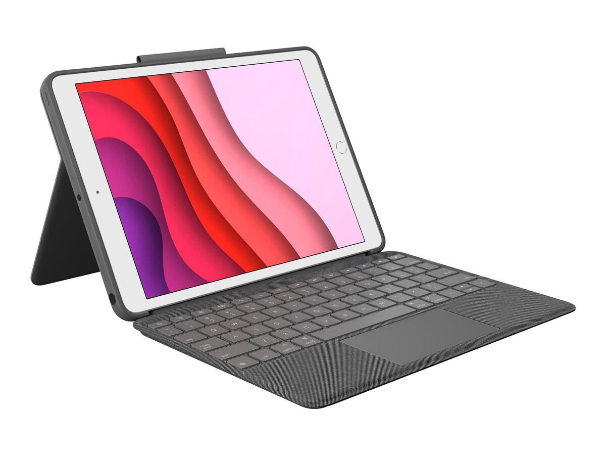 Logitech Combo Touch Keyboard iPad 10.2 -7./ 8./9. Gen- gray 100000031778H