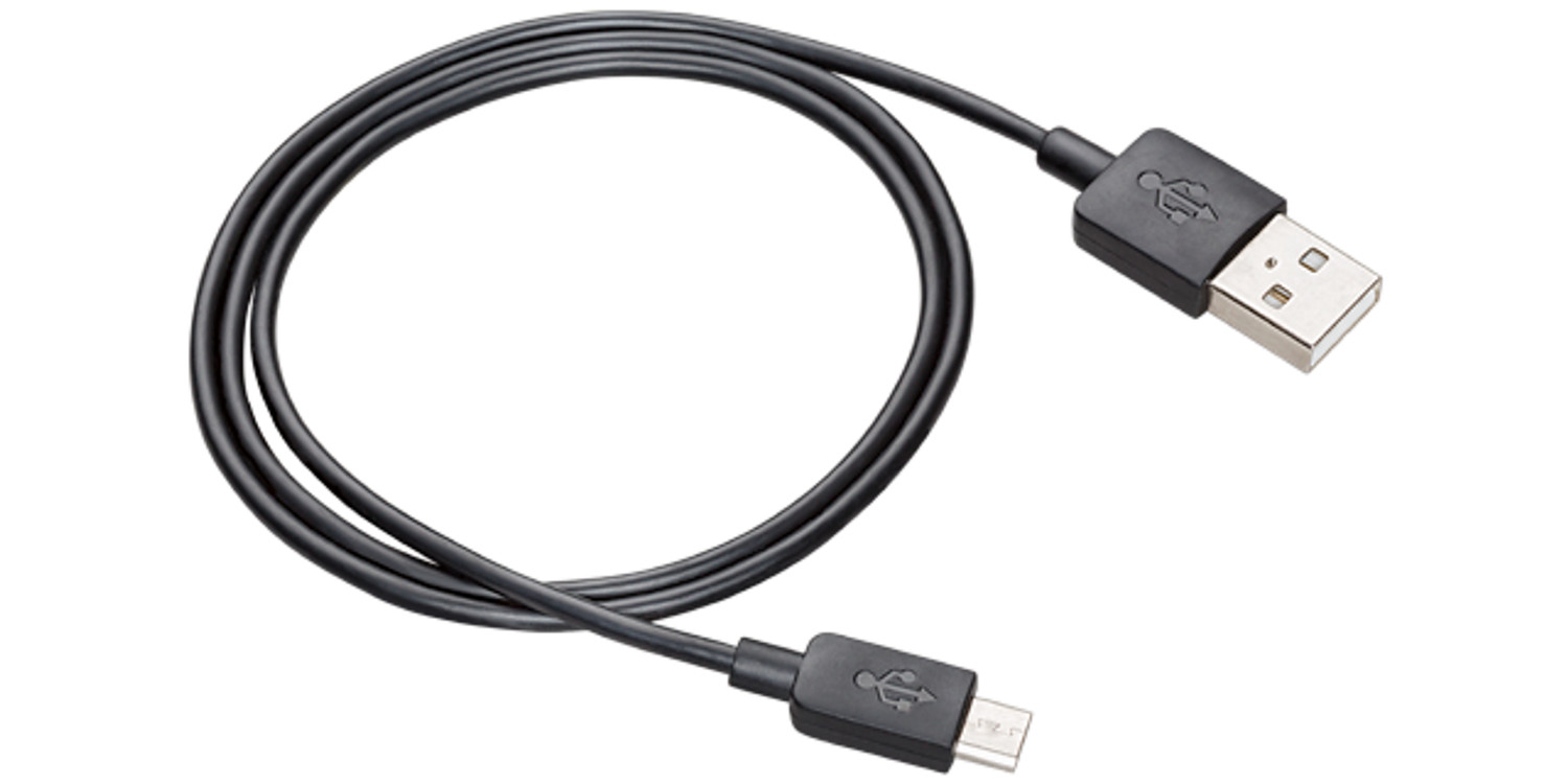 Poly USB Kabel Typ A auf Micro 1,2m für Voxbox / Trio C60 – Ansicht 1