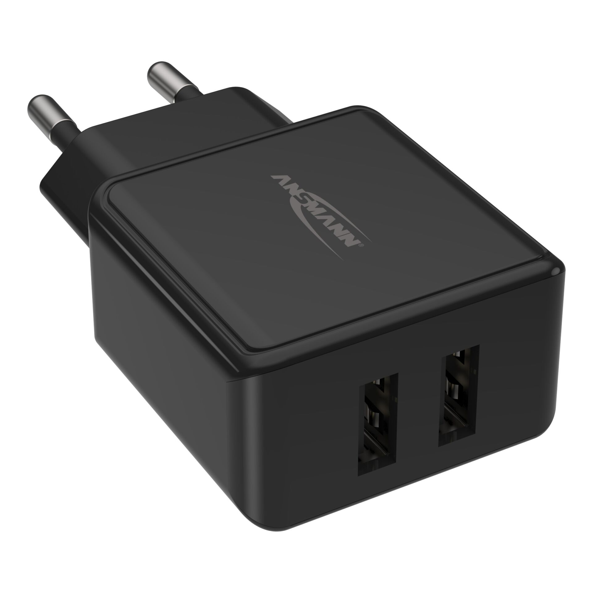 Ansmann Home Charger HC212 2xUSB 2400mA schwarz