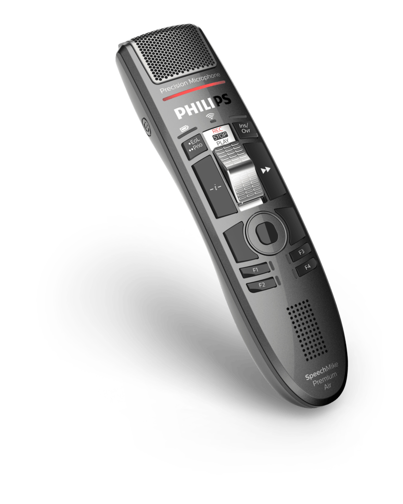 Philips SpeechMike Premium Air Grau, Metallisch