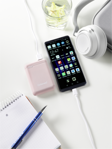 Intenso Powerbank XS10000 rosé 10000 mAh inkl. USB-A to Type-C
