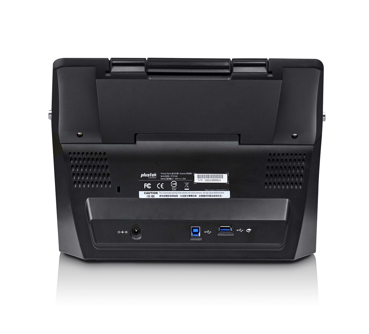 Plustek SmartOffice PT2160 600 x 600 DPI ADF-Scanner Schwarz A3