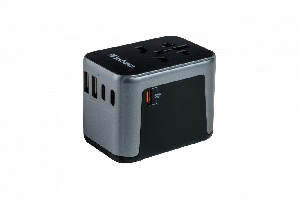 Verbatim Uni.Travel Adapt.UTA-03 USB-C 30W 2xUSB-C 2xUSB-A  49545 – Ansicht 10