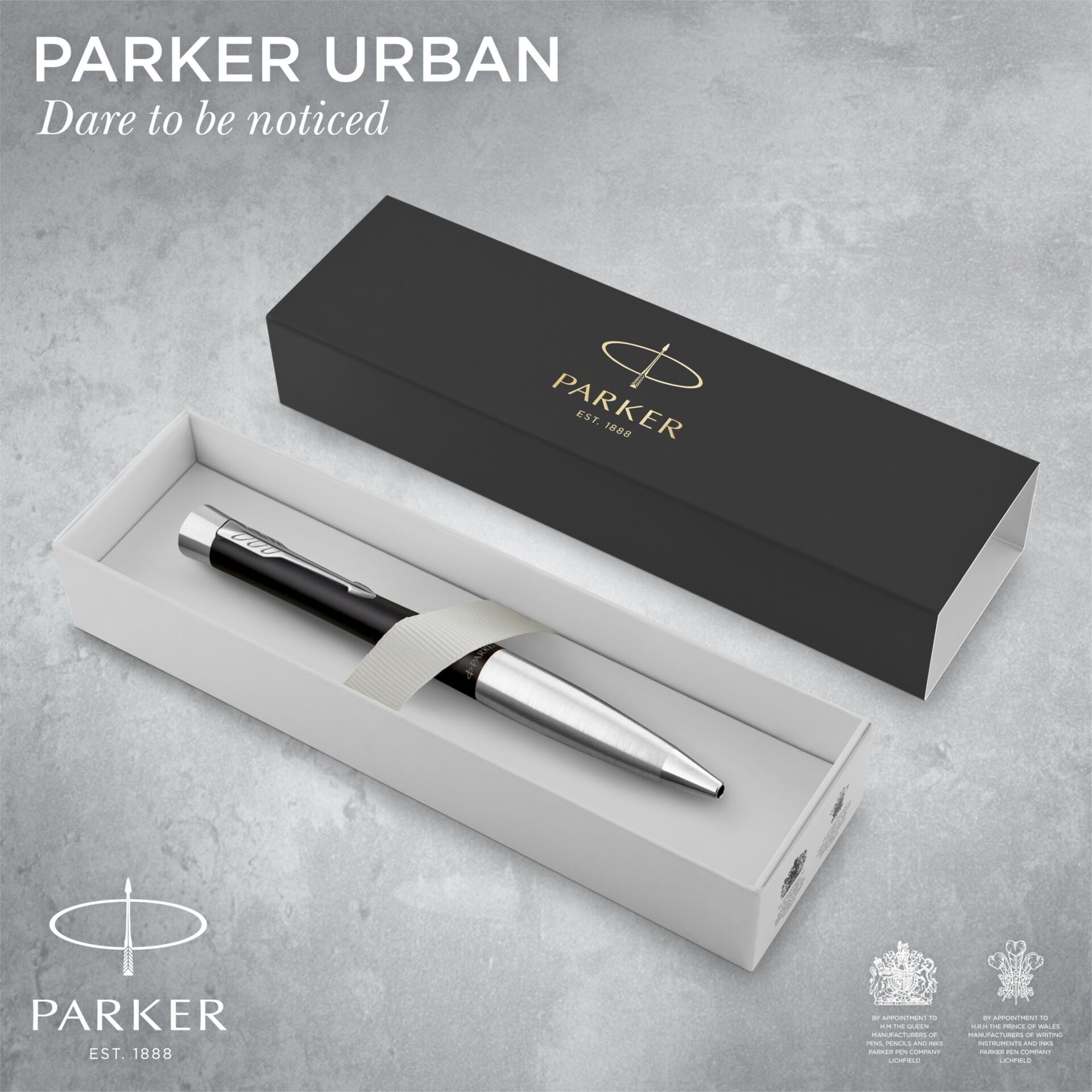 Parker Urban Twist Muted Black C.C. Kugelschreiber M 643540_03