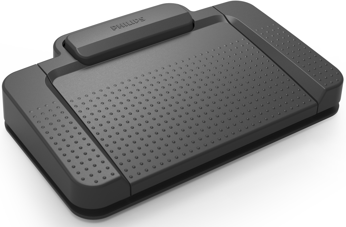 Philips USB Fußschalter ACC 2320  -3 Pedale, US Style-
