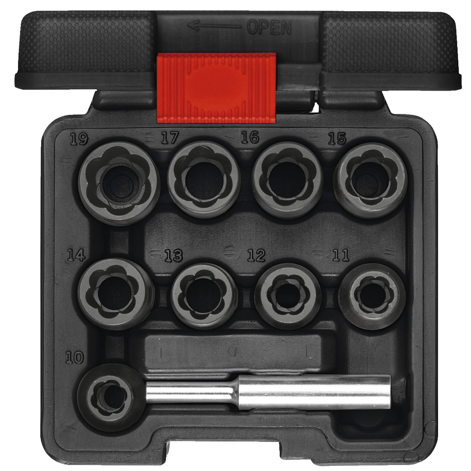 GEDORE red Ausdreher-Satz 1/2 10-teilig 820192_00