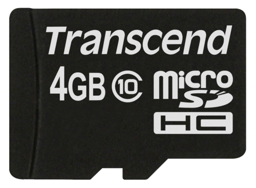 Transcend microSDHC          4GB
