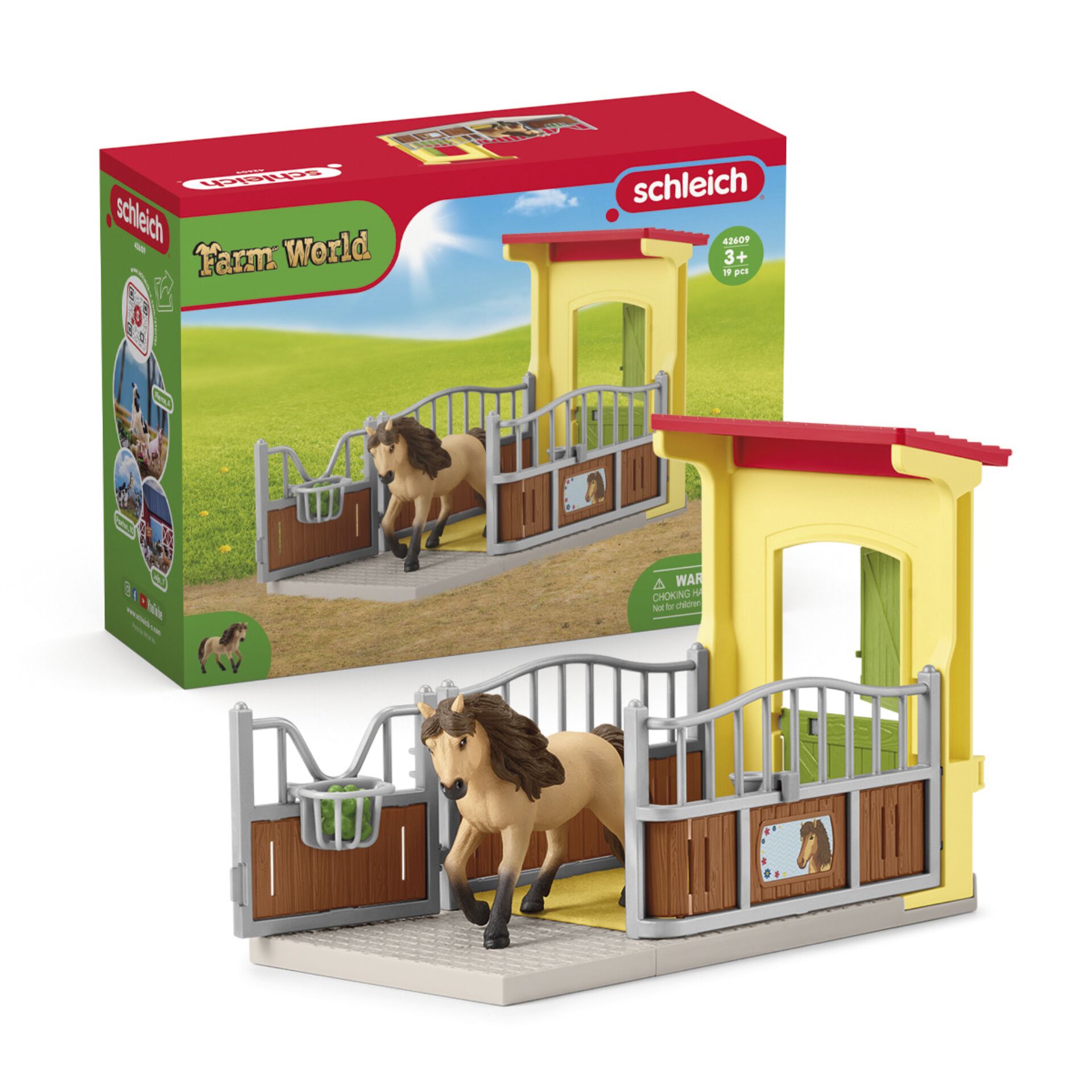 Schleich Farm World     42609 Ponybox mit Islandpferd Hengst 792829_04