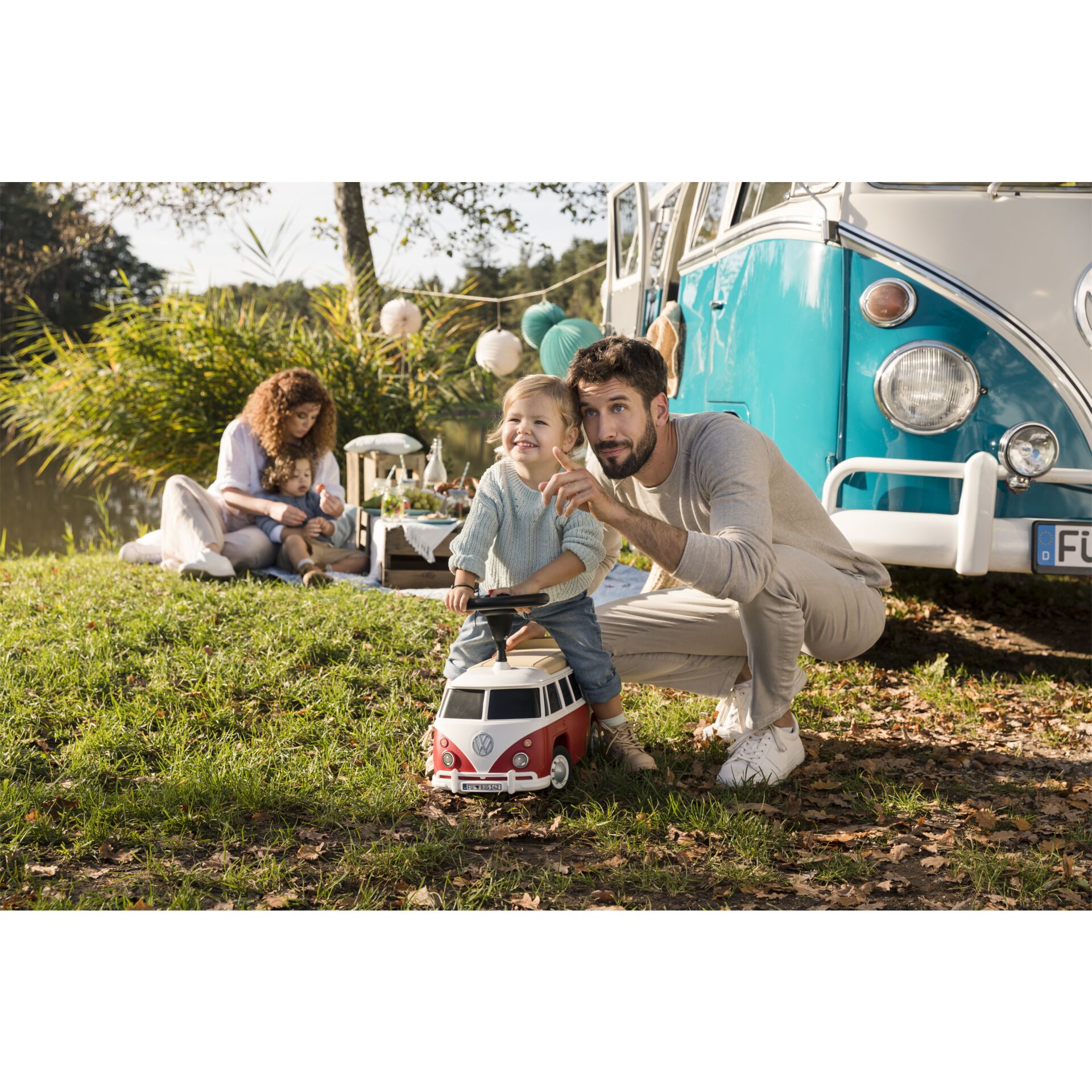 BIG Bobby Car Baby VW T1 Rot 809454_13