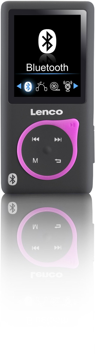 Lenco Xemio-768 MP3-/Videoplayer mit 8GB & BT -Pink-