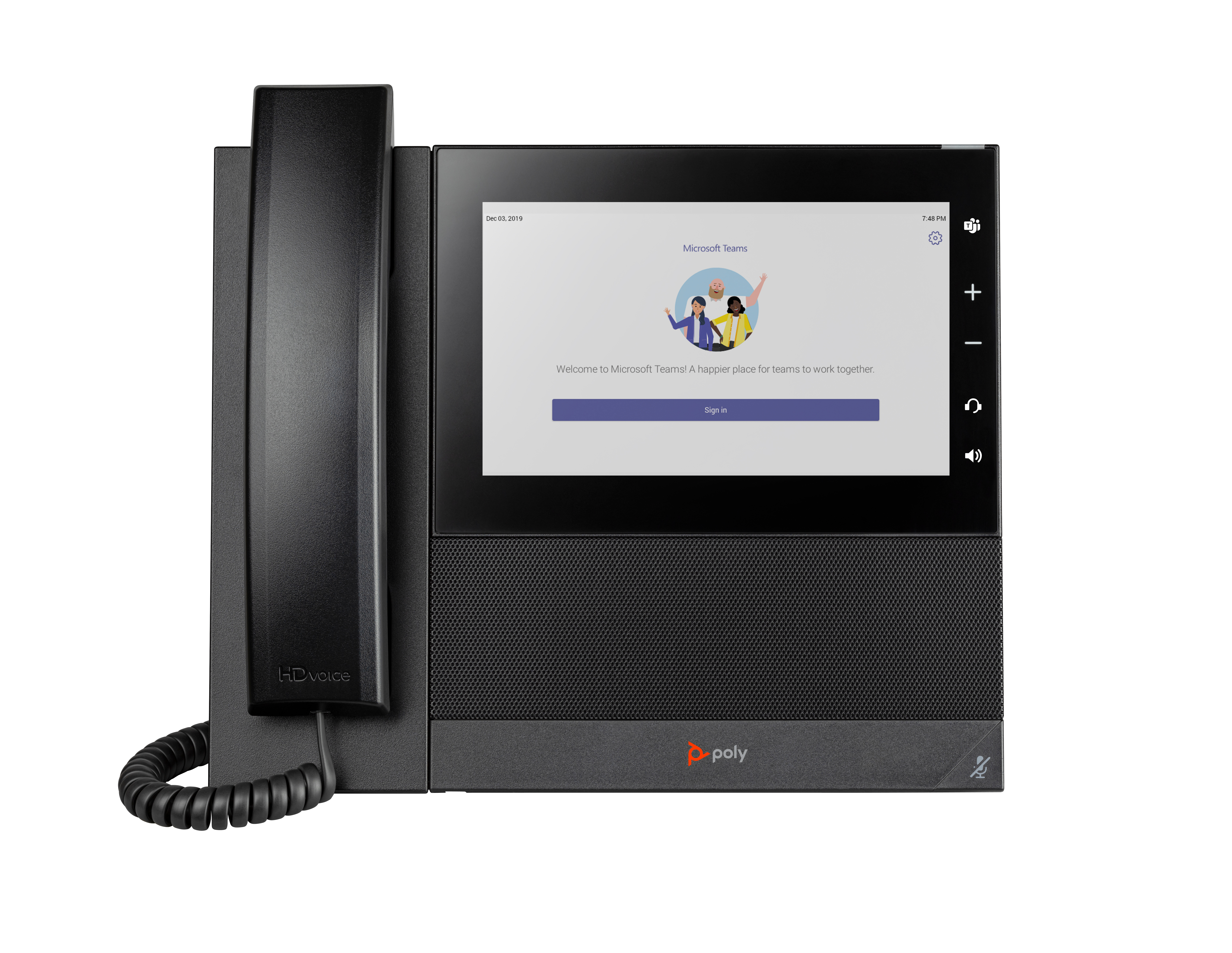 Poly CCX 600 Phone Teams -PoE, ohne Netzteil- – Ansicht 1