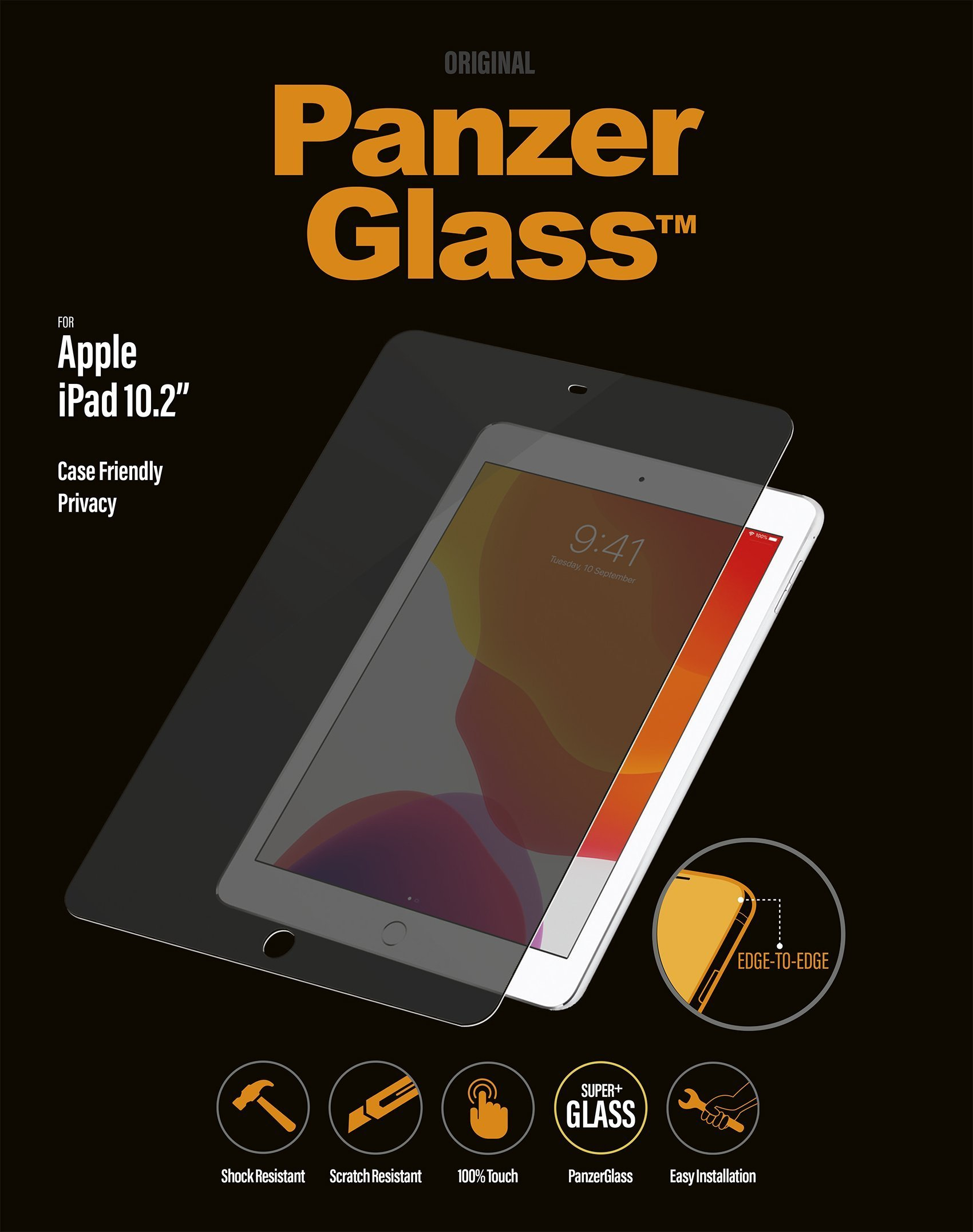 PanzerGlass P2673 Bildschirmschutzfolie Antiblend-Displayschutz Tablet Apple 1 Stück(e)