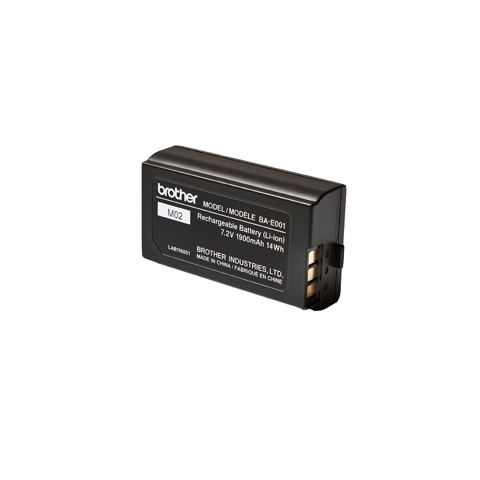 Lithium-Ionen Akku BA-E001 – Ansicht 1