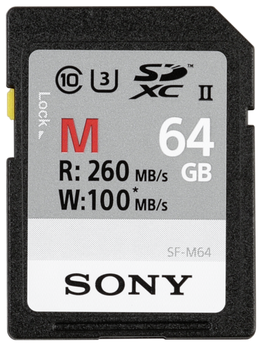 Sony SDXC Professional      64GB