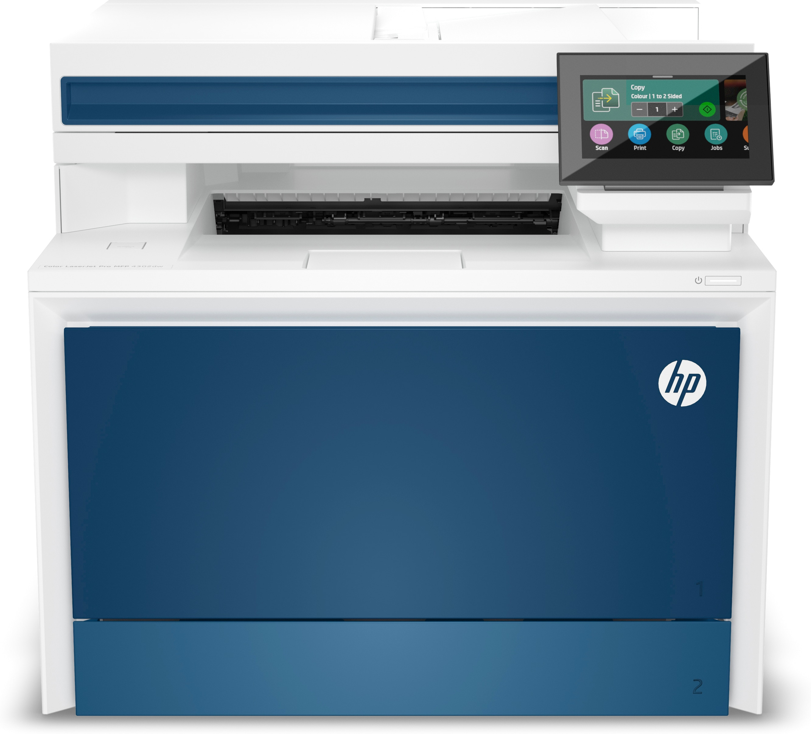 HP Color LaserJet Pro MFP 4302dw 3in1 Multifunktionsdrucker – Ansicht 1