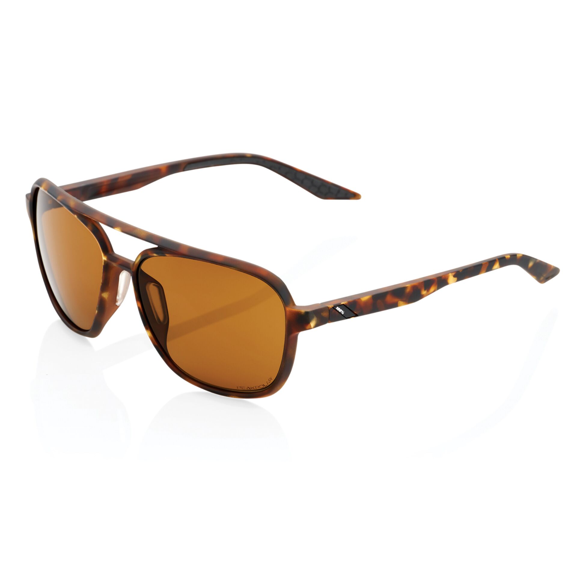 100percent Kasia - Peakpolar Lens Soft Tact Havana 217102_00