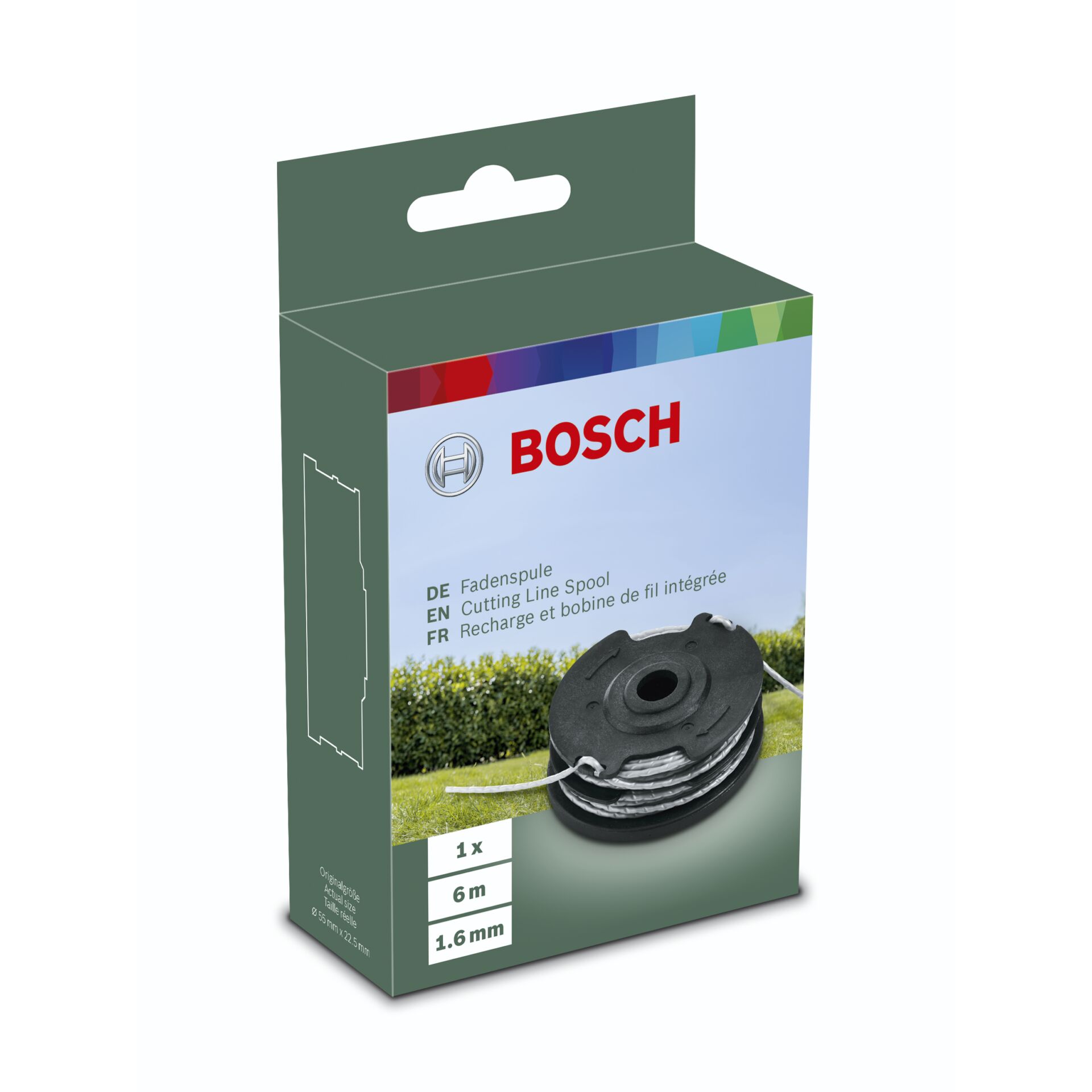 Bosch Trimmerfaden 1,6mm x 6m für ART 30-36 Li, 24, 27, 30