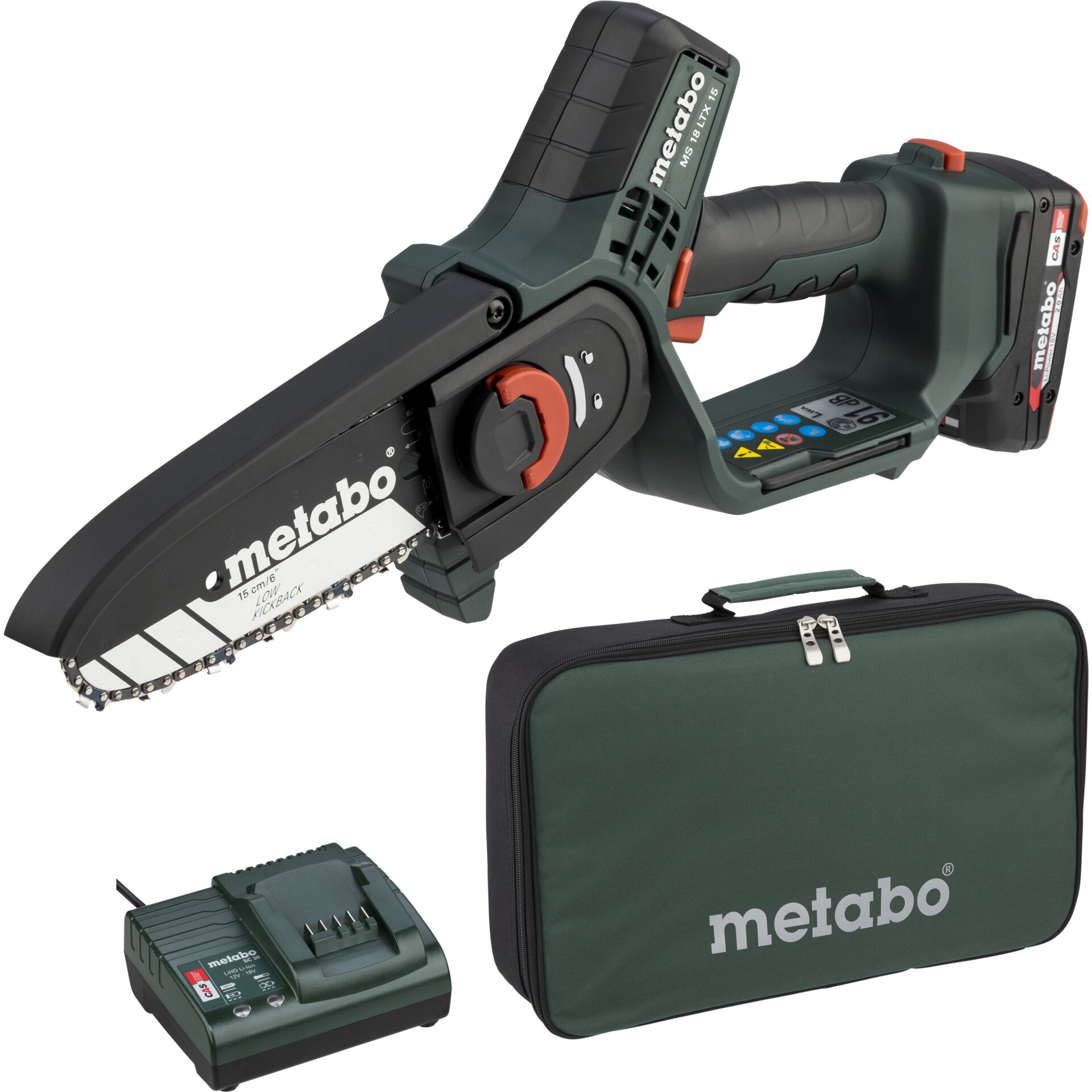 Metabo MS 18 LTX 15 1x 2,0Ah 814921_00