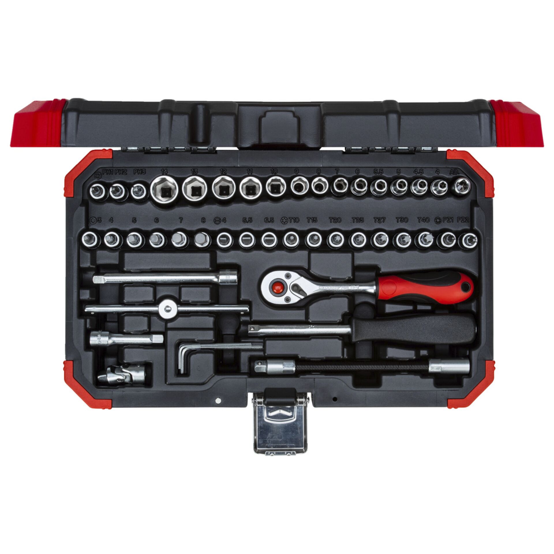GEDORE red Steckschluessel-Satz 1/4 46-teilig 820598_01