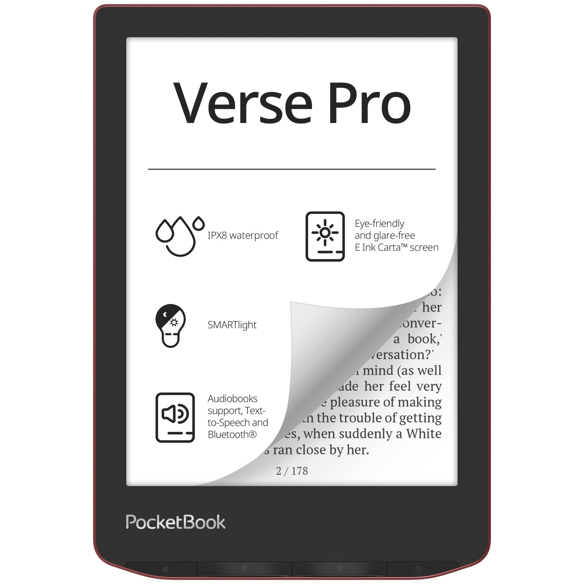 PocketBook Verse Pro Passion Red 827934_00