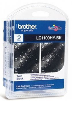 Brother LC-1100HYBKBP2DR Schwarz Tintenpatrone