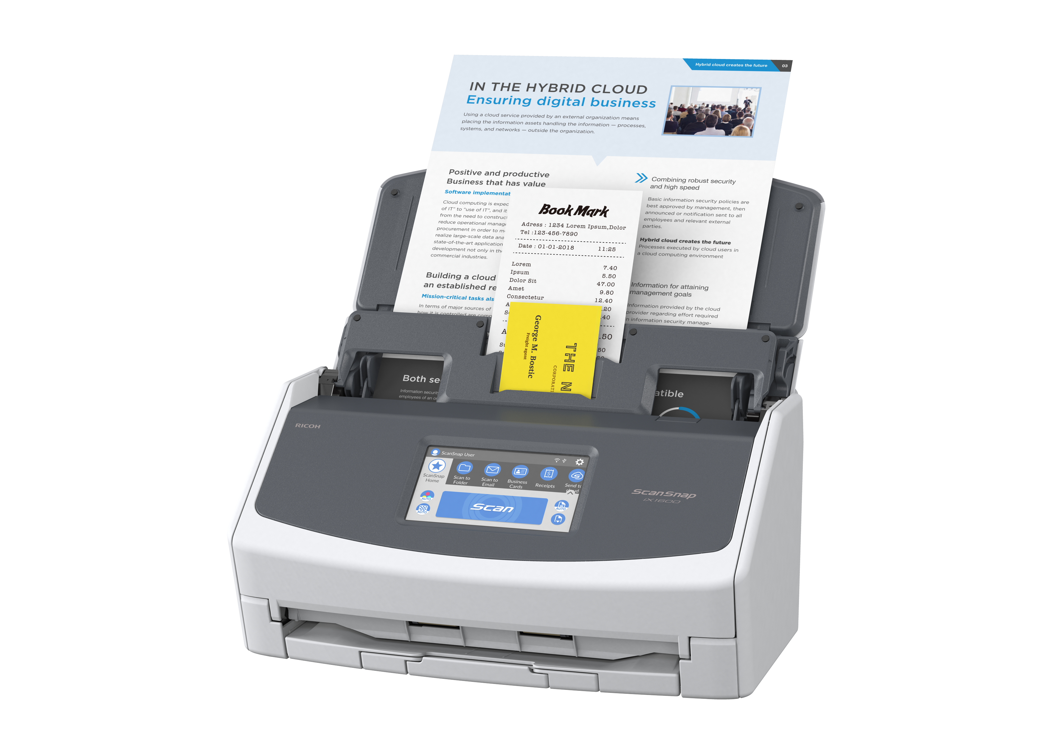 Ricoh ScanSnap iX 1600 767205ce98109dc0db1a46762b927b1b0365a9f8