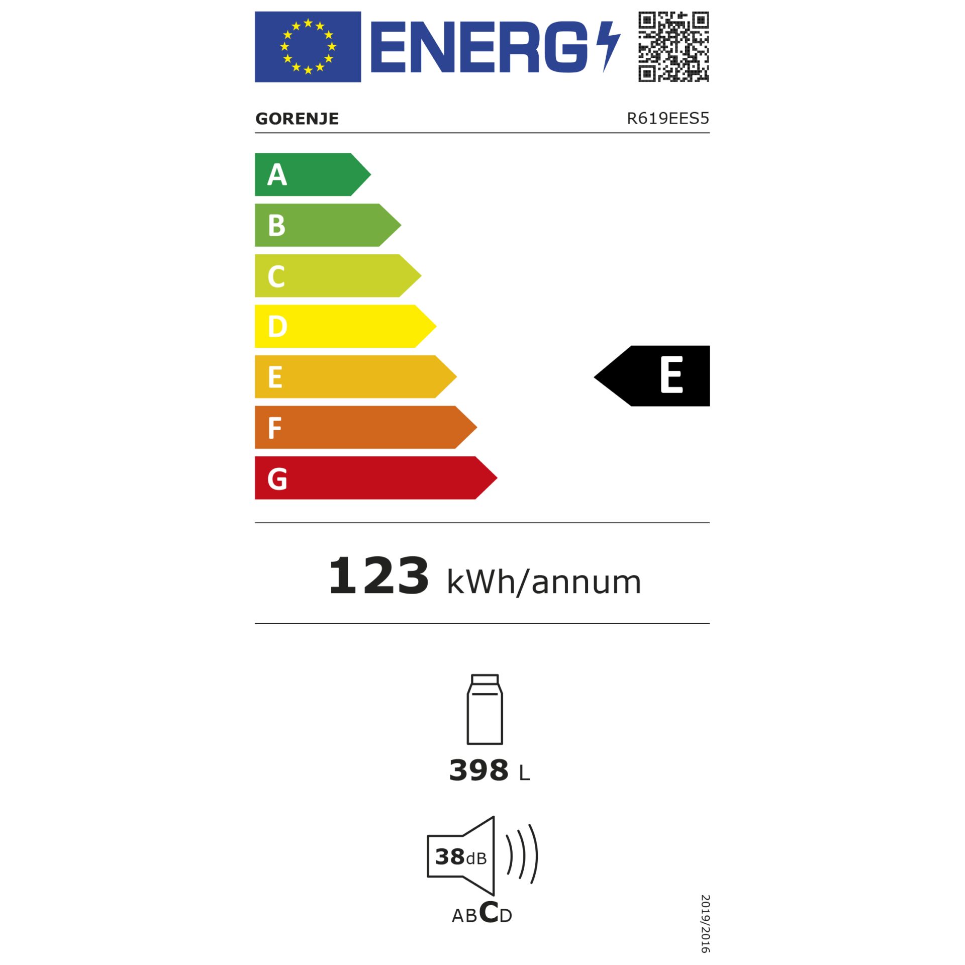 Gorenje R619EES5 silber