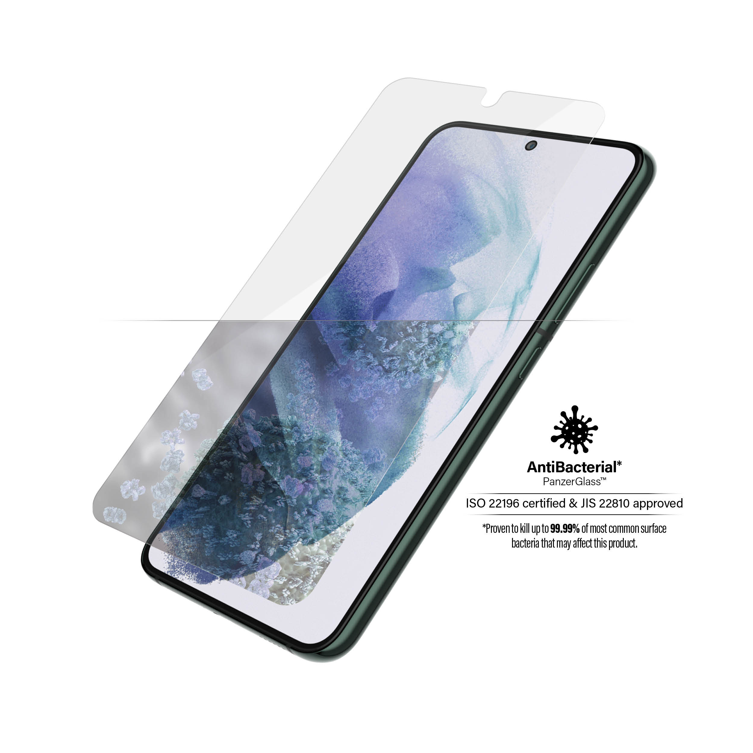 PanzerGlass E2E Samsung Galaxy S22+, Antibakterielles Glass 95614309_8644466766