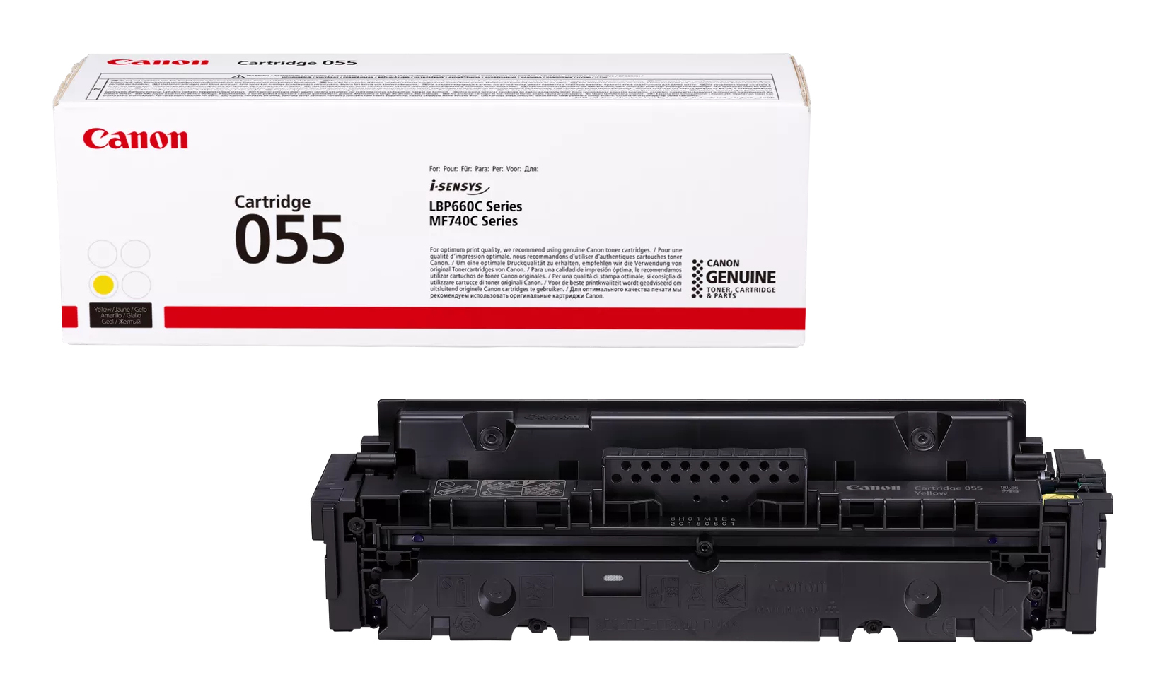 Canon Toner CRG 055 Y Gelb dec20b6a7aa389483570ac12187e6422705f1a95