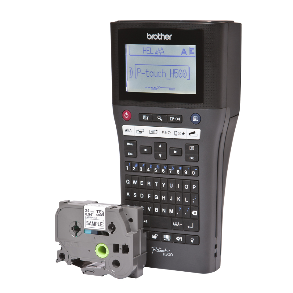 Brother P-touch H500 Handheld Beschriftungsgerät – Ansicht 4