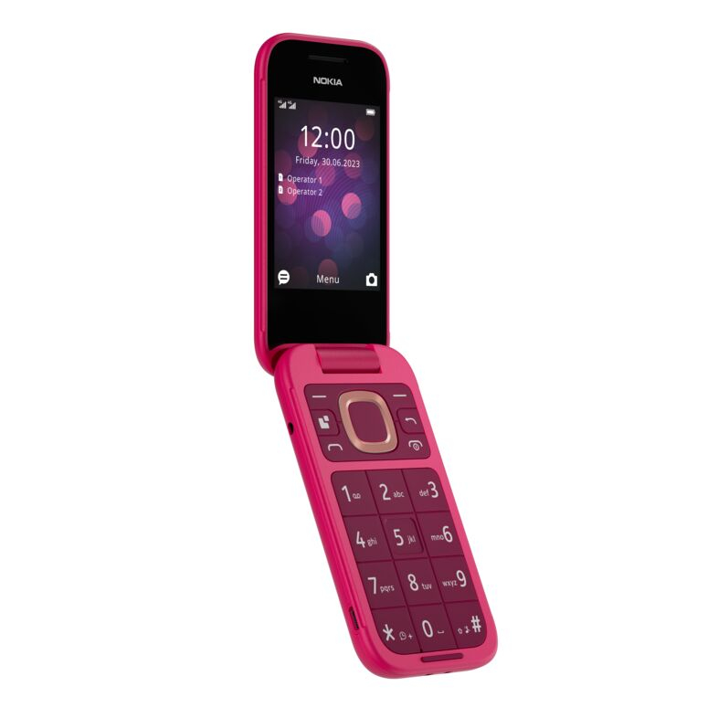 Nokia 2660 Flip, pop pink f468e0a390a8107aa052d6fd7b7ec80f6a23b121