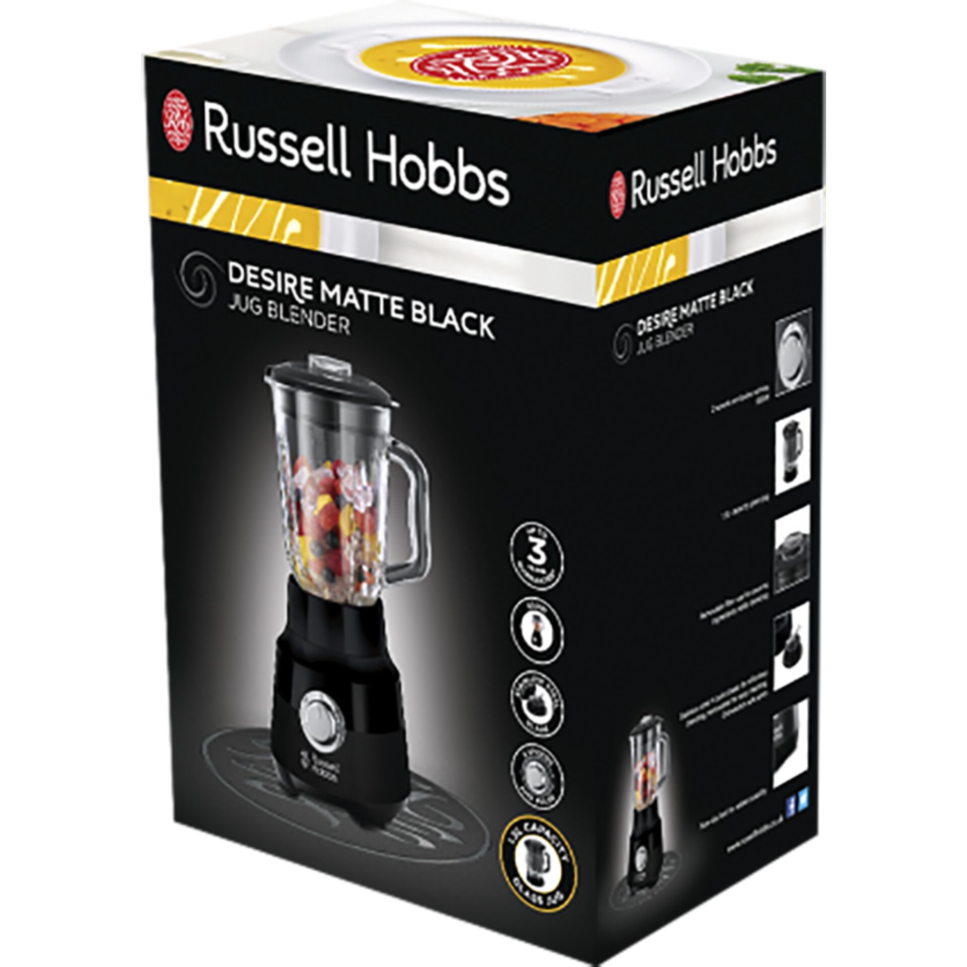 Russell Hobbs 24722-56 Matte Black  Standmixer