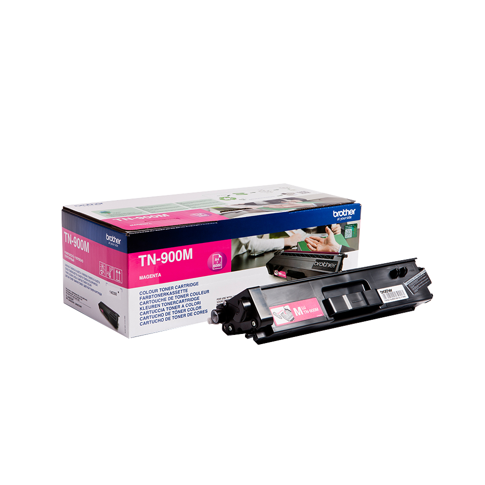 Brother TN-900M Laserpatrone 6000Seiten Magenta Lasertoner / Patrone