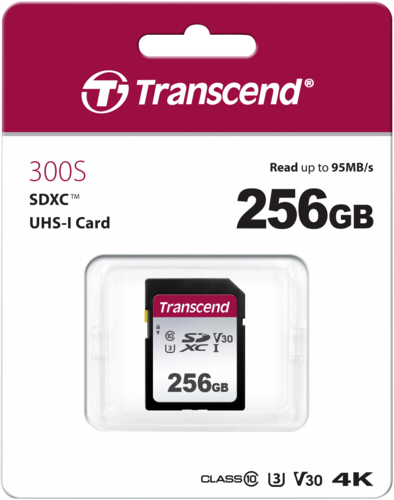 "Transcend SDXC 300S        256GB"