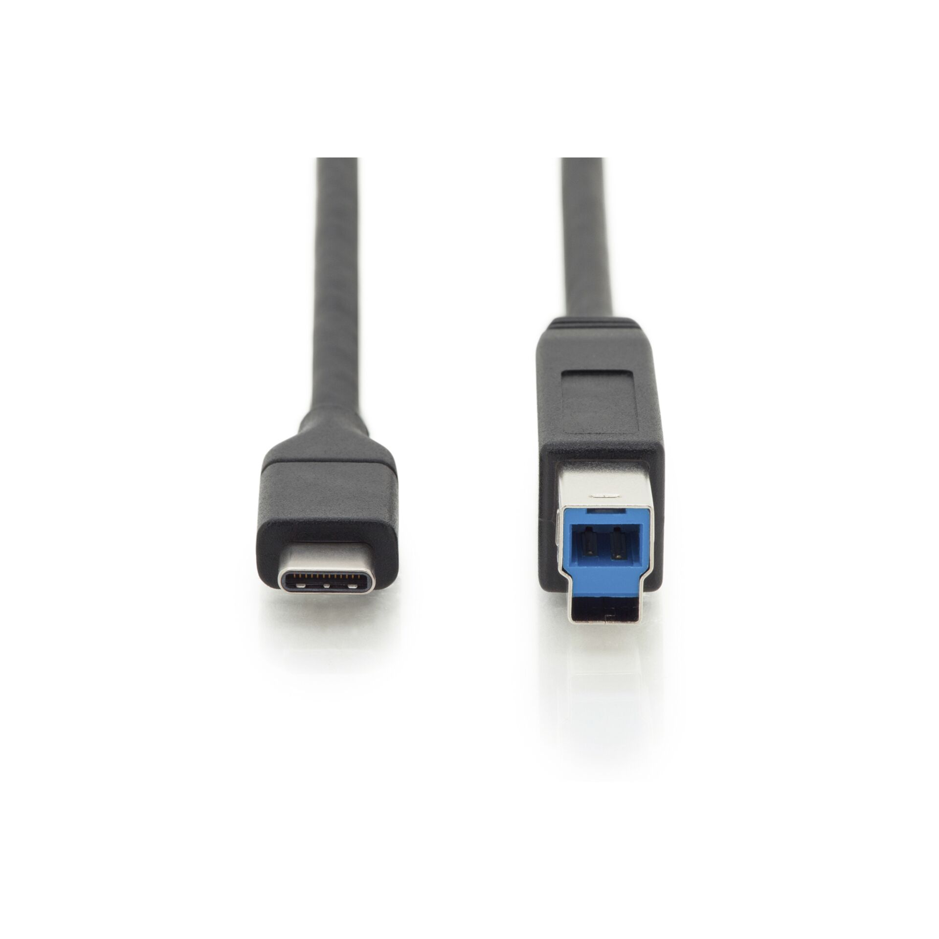 DIGITUS USB Type-C Kabel Type-C auf B