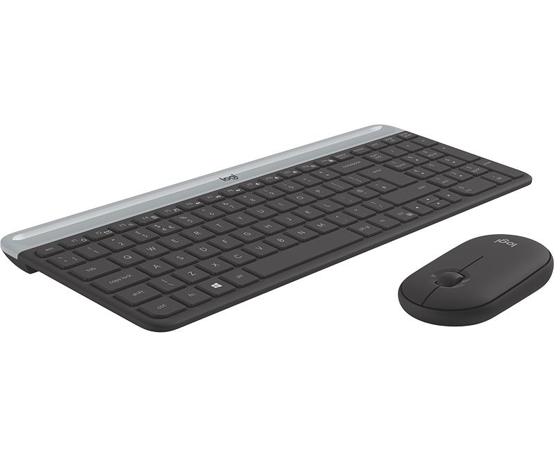 Logitech MK470 Tastatur RF Wireless QWERTZ Deutsch Graphit