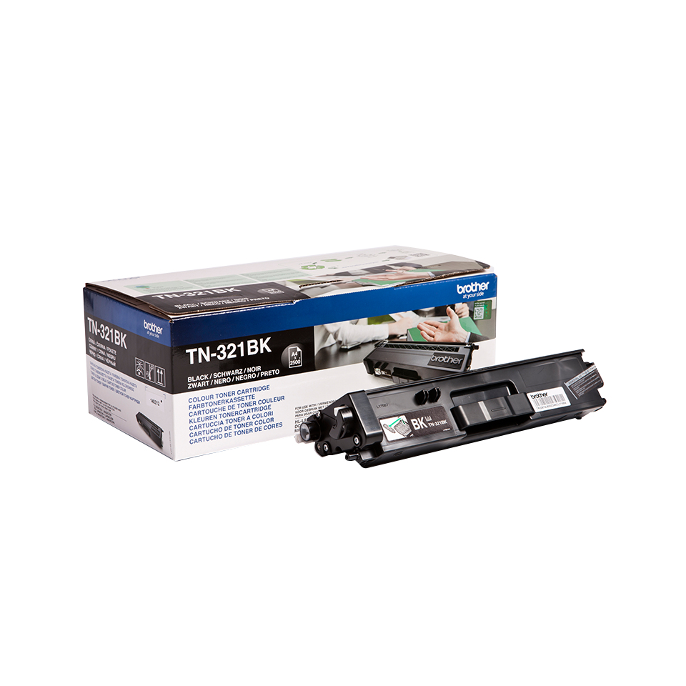 Brother TN-321BK Lasertoner 2500Seiten Schwarz Lasertoner / Patrone