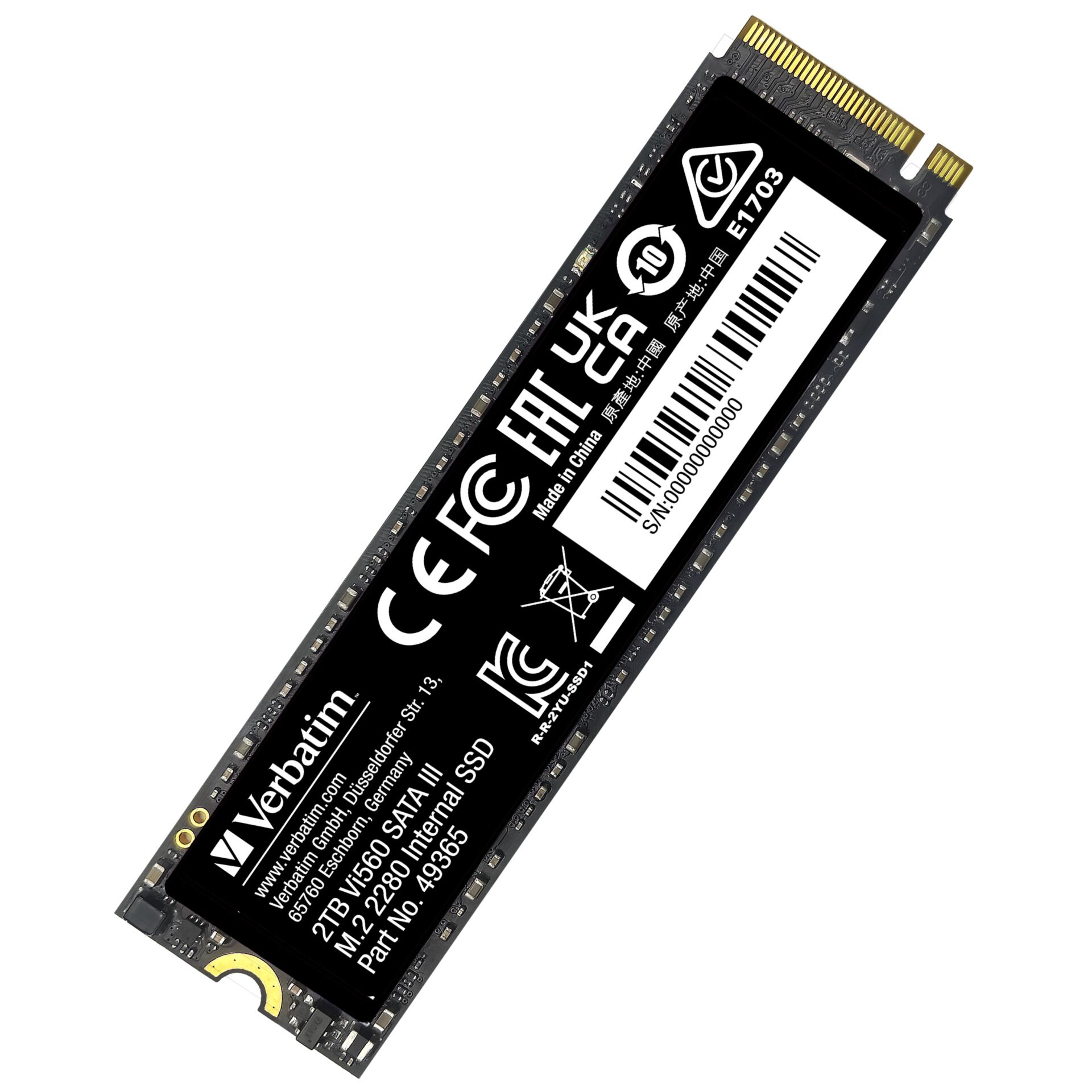 Verbatim Vi560 S3 M.2 SSD    2TB 49365 828697_00