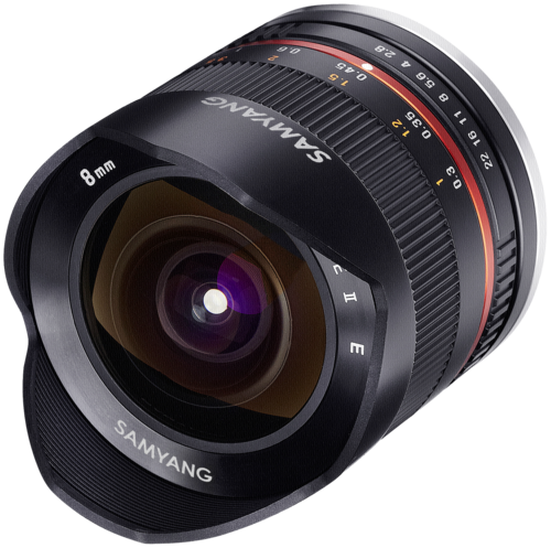 Samyang F 2,8/8 Fish-Eye II schwarz Sony E-Mount