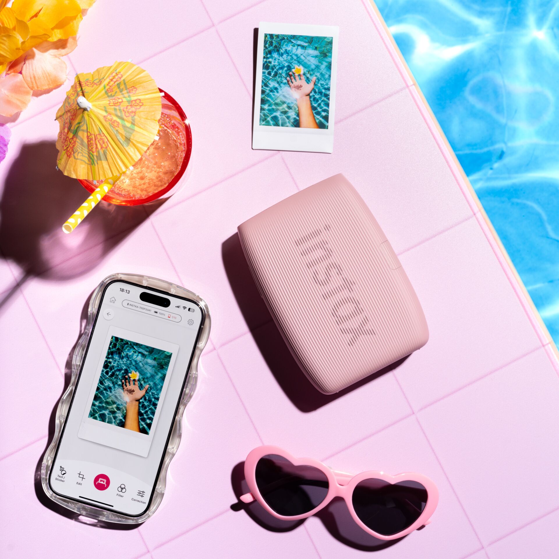 Fujifilm instax mini Link 3 EX D Rose Pink 103310_12