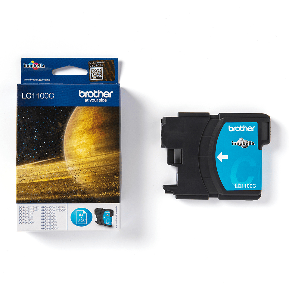 Brother Tintenpatrone LC-1100C Cyan (ca. 325 Seiten) – Ansicht 4