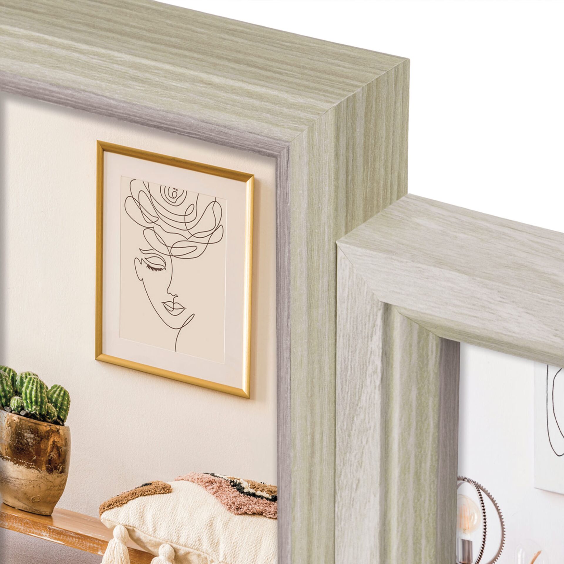 ZEP Zara 6Q              6x10x15 Holz Galerierahmen         VZ662