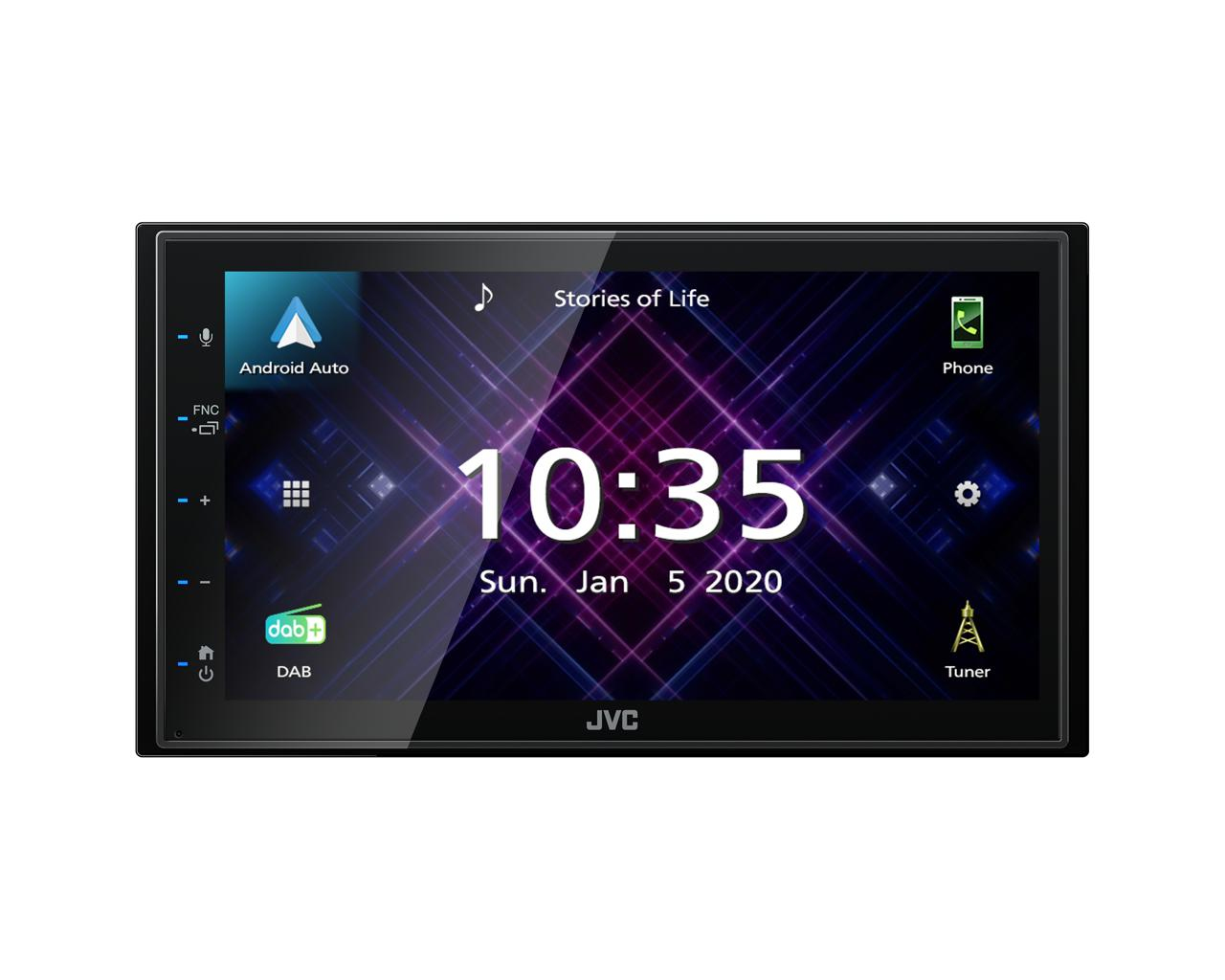 JVC KW-M565DBT Auto Media-Receiver Schwarz 200 W Bluetooth