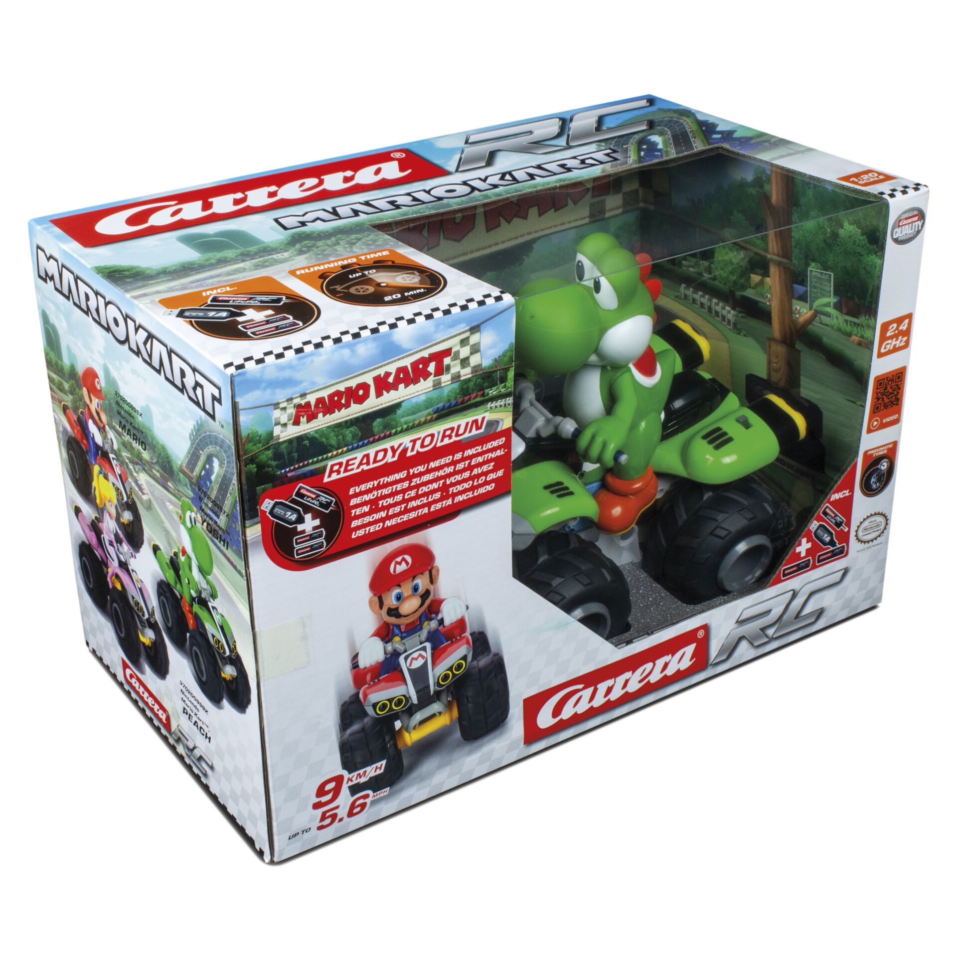 Carrera RC 2,4GHz Mario Kart Yoshi  Quad 370200997X 633348_02