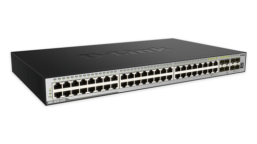 D-Link DGS-3630-52TC Managed network switch L3 Gigabit Ethernet (10/100/1000) 1U Schwarz