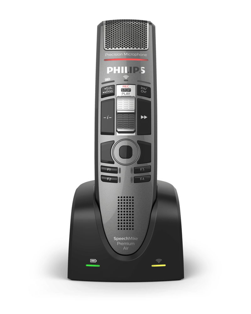 Philips SpeechMike Premium Air Grau, Metallisch